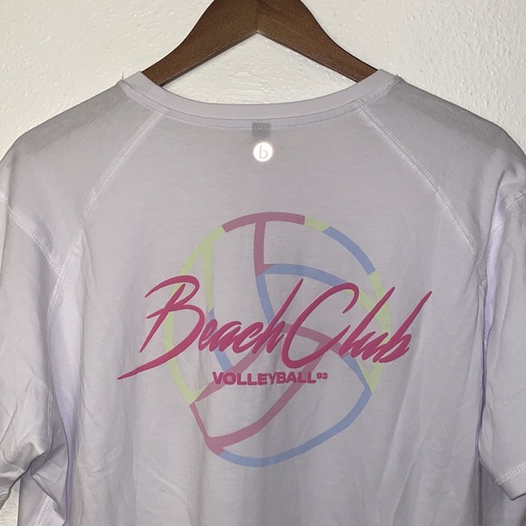 Cotton On Body 100% Organic Cotton Short Sleeve Tee - Beach Club Volleyball - Picture 3 of 5